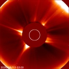 Latest LASCO C2 image of the Sun