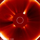Latest LASCO C2 image of the Sun