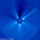 Latest LASCO C3 image of the Sun
