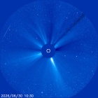 Latest LASCO C3 image of the Sun