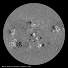 Latest SDO/HMI Magnetogram image of the Sun