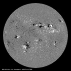 Latest SDO/HMI Magnetogram image of the Sun