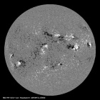 Latest SDO/HMI Magnetogram image of the Sun