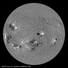 Latest SDO/HMI Magnetogram image of the Sun