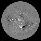 Latest SDO/HMI Magnetogram image of the Sun