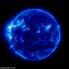 Click for time-lapse image of the sun