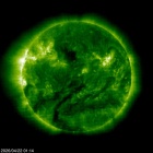 SOHO EIT 195 image of the sun