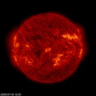 SOHO EIT 304 image of the sun