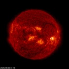 SOHO EIT 304 image of the sun